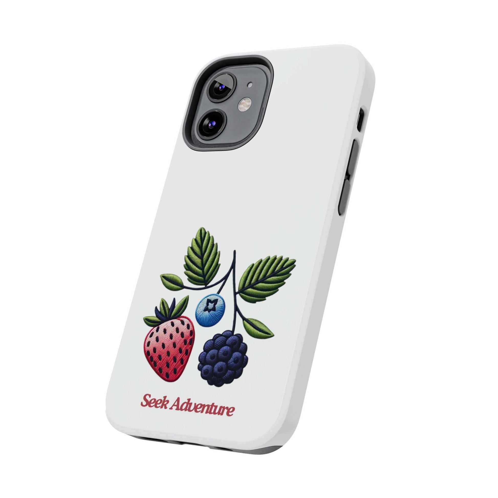 Strawberry, Blueberry, and Blackberry - Tough Phone Cases - Phone Case by Seek Adventure | Seek Adventure'