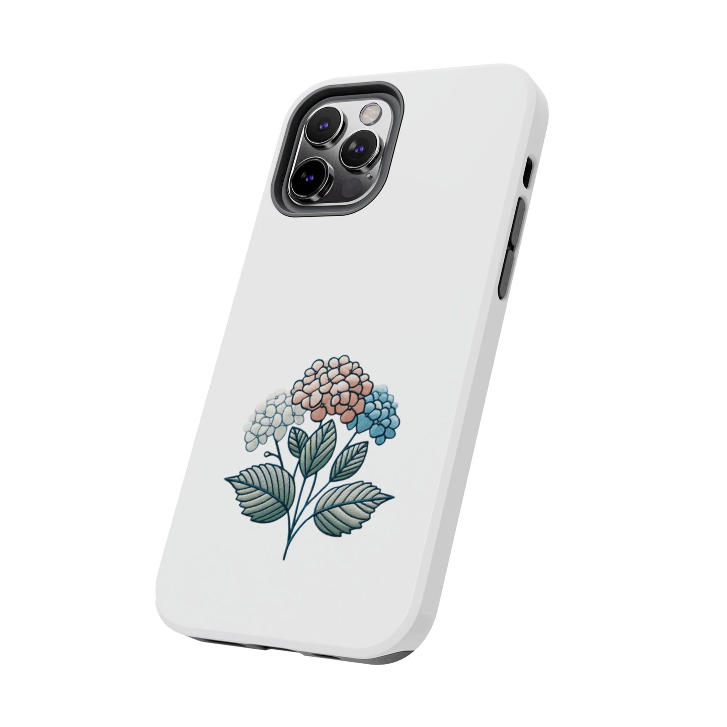 Hydrangea Floral - Tough Phone Case