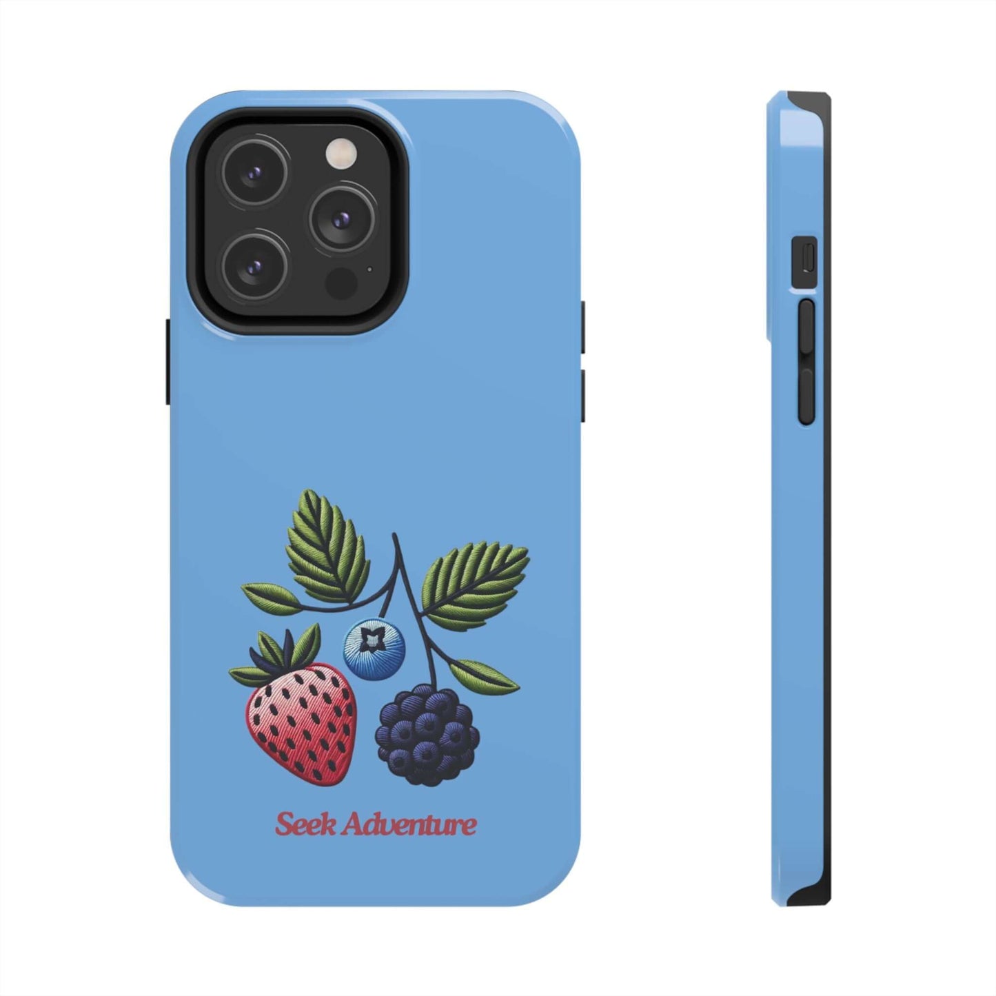 Strawberry, Blueberry, and Blackberry - Tough Phone Cases - Phone Case by Seek Adventure | Seek Adventure'