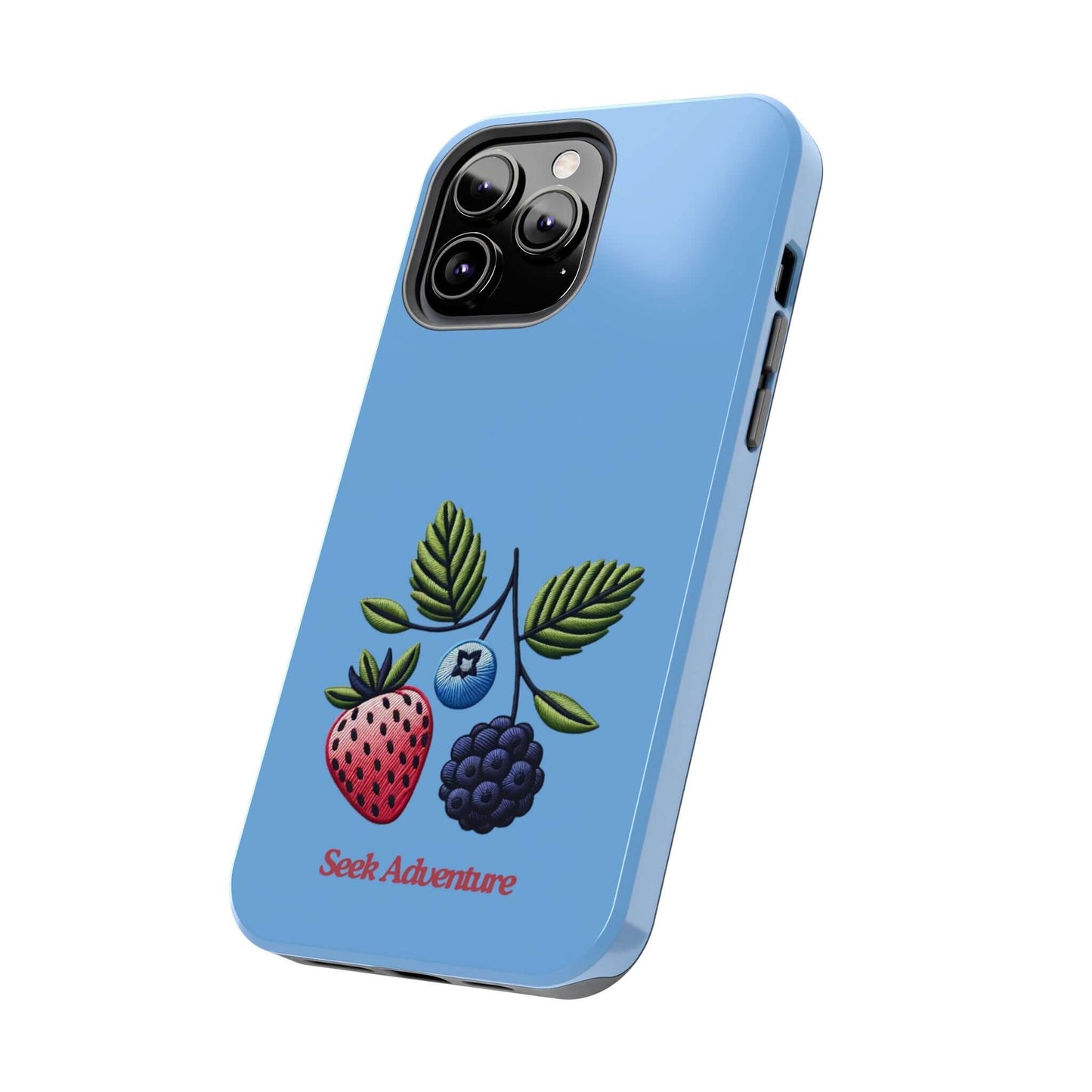 Strawberry, Blueberry, and Blackberry - Tough Phone Cases - Phone Case by Seek Adventure | Seek Adventure'