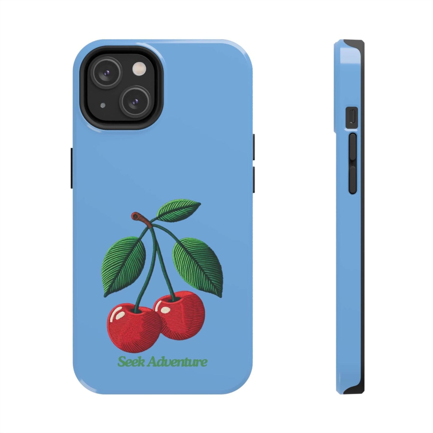 Two Cherries - Tough Phone Case - Phone Case by Seek Adventure | Seek Adventure'