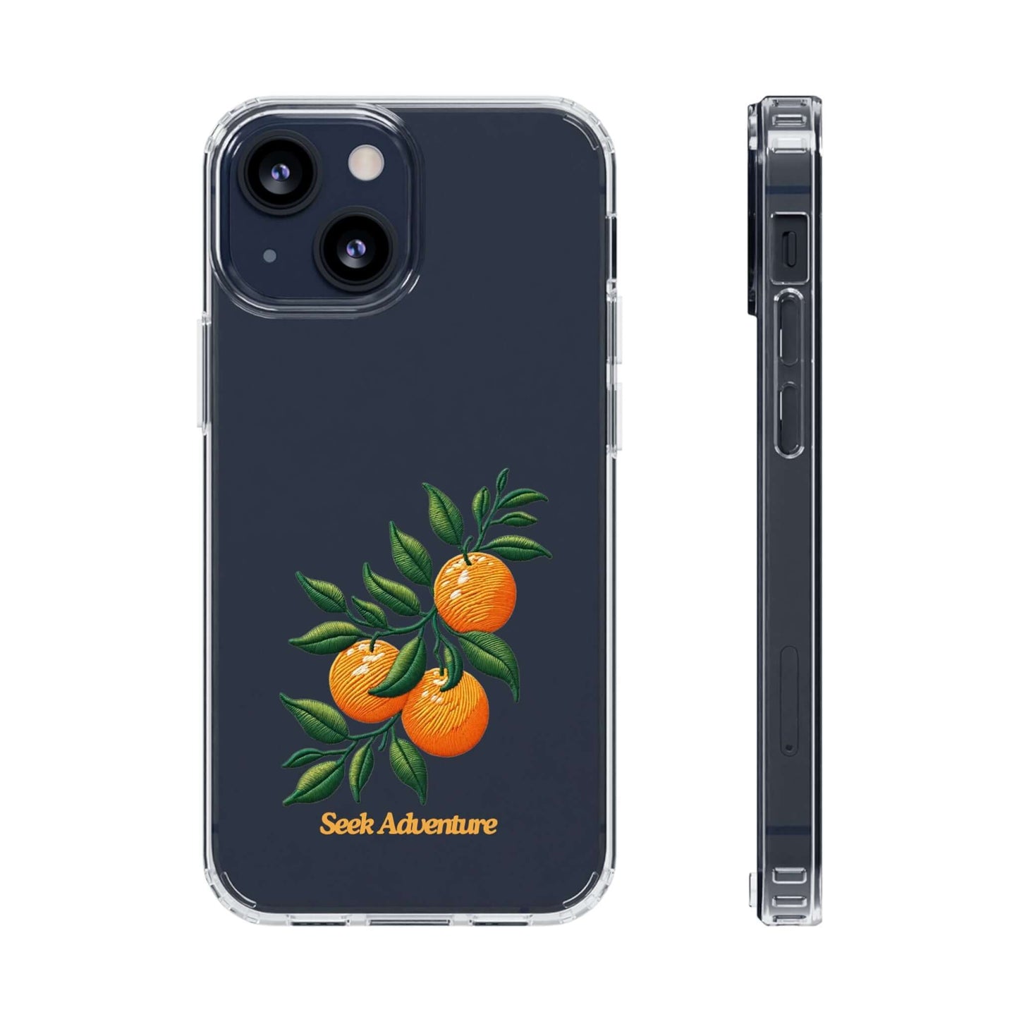 Oranges - Clear Case - Phone Case by Seek Adventure | Seek Adventure'