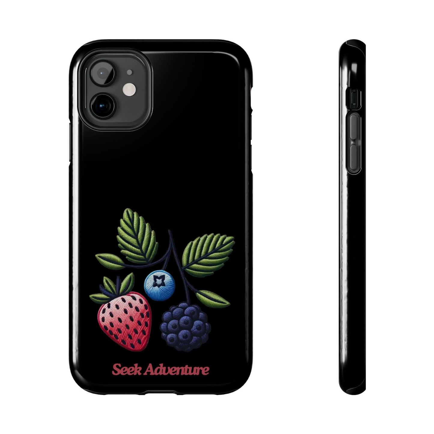 Strawberry, Blueberry, and Blackberry - Tough Phone Case - Phone Case by Seek Adventure | Seek Adventure'