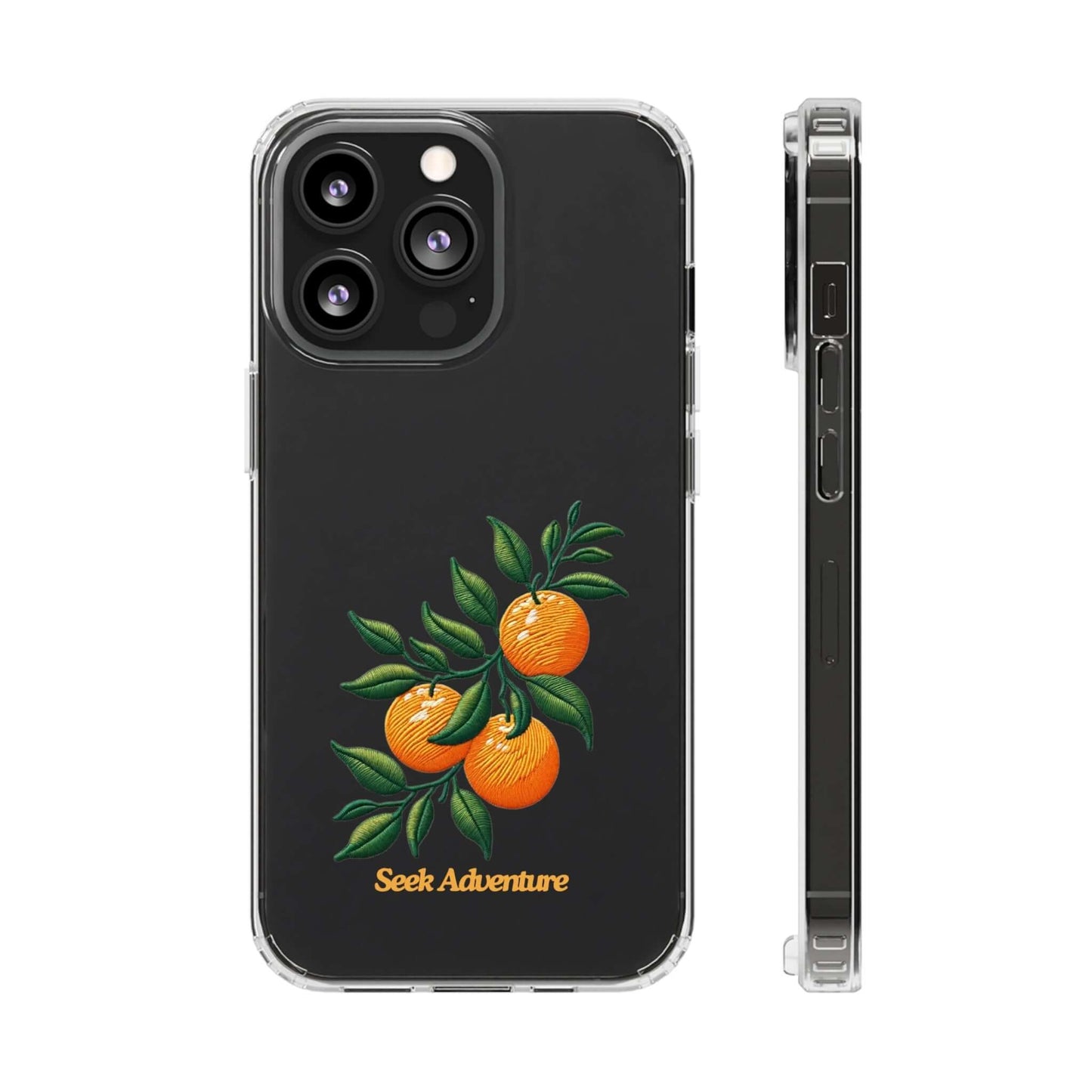 Oranges - Clear Case - Phone Case by Seek Adventure | Seek Adventure'