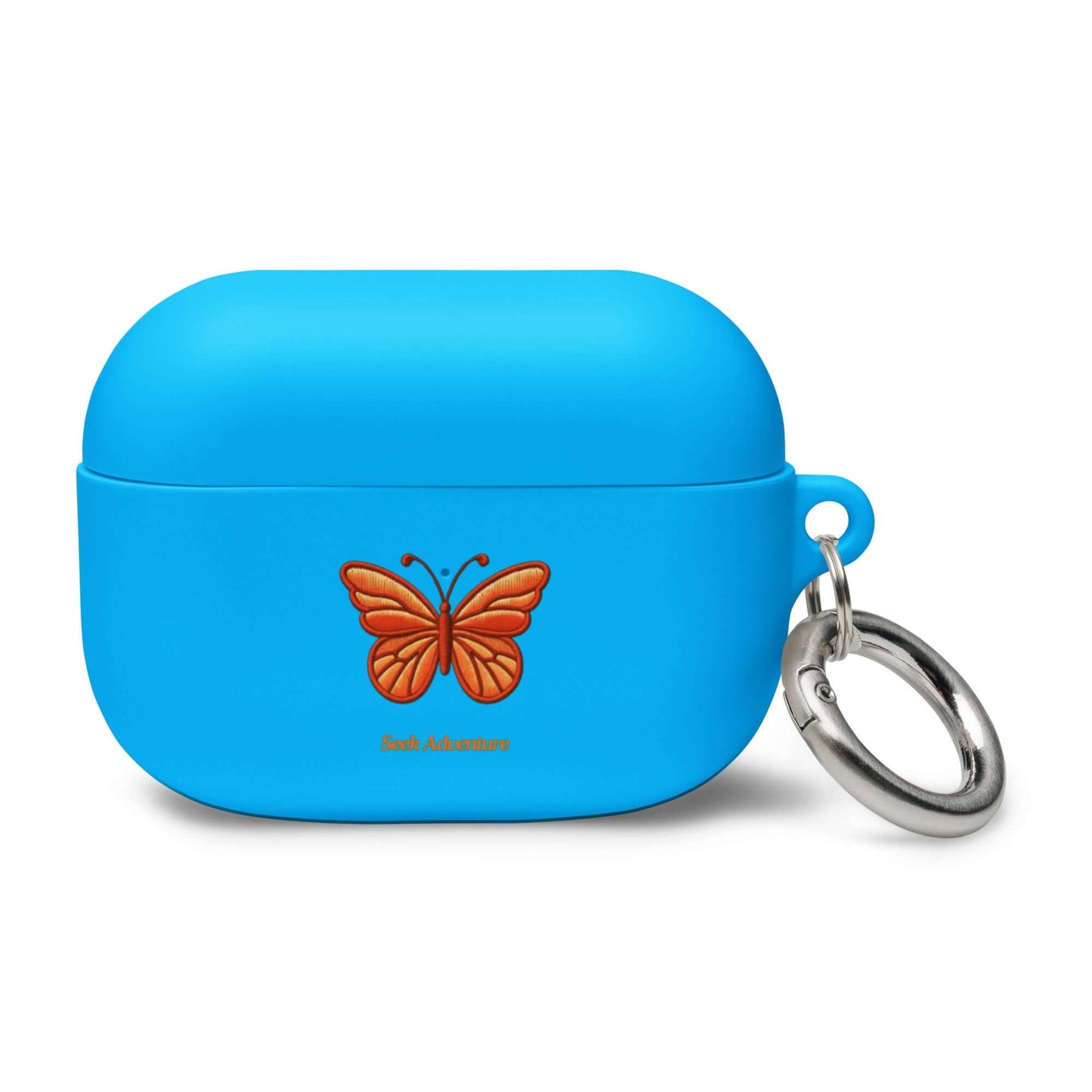 Orange Butterfly AirPods Pro Case - Flutter Couture Seek Adventure