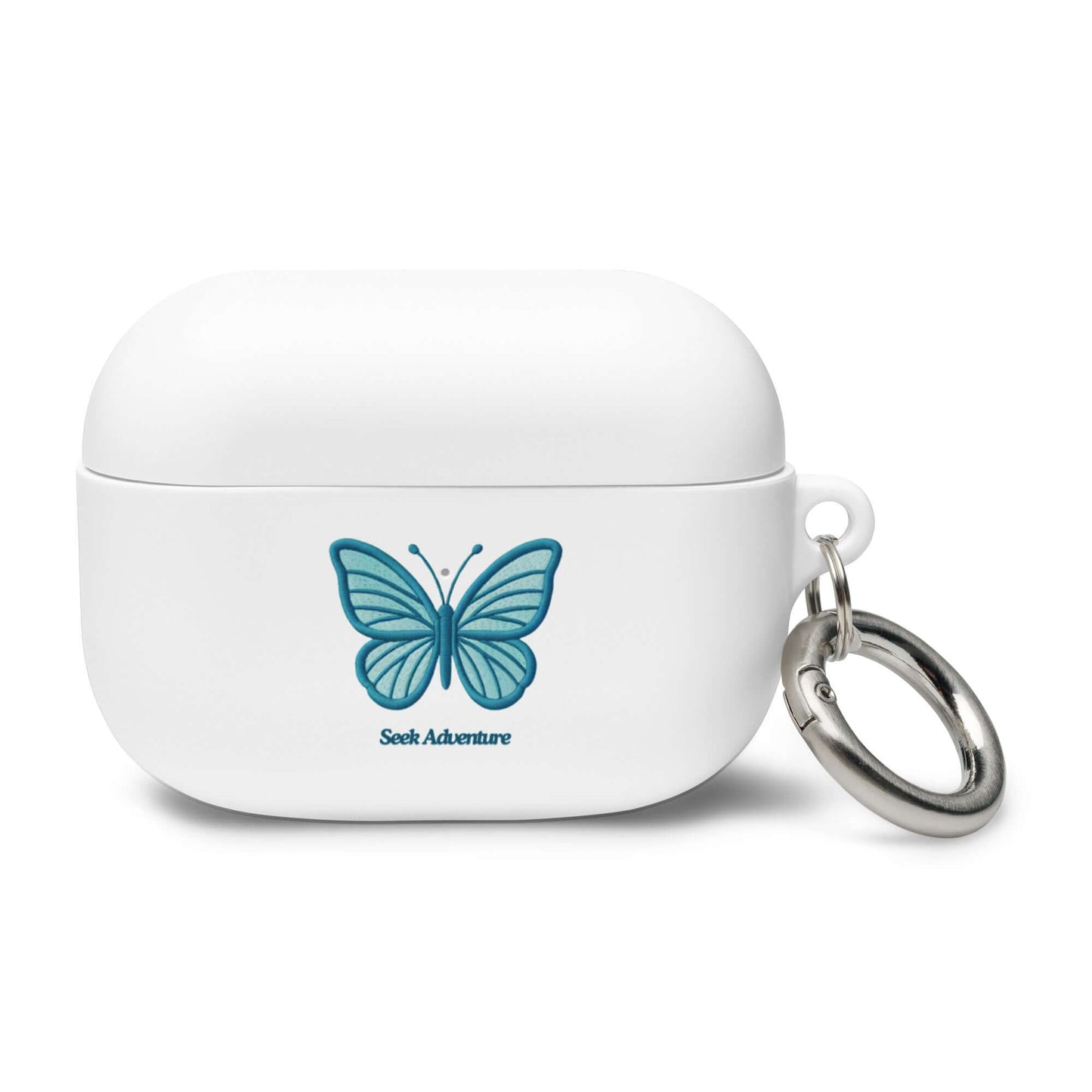 Blue Butterfly AirPods Pro Case - Flutter Couture Seek Adventure